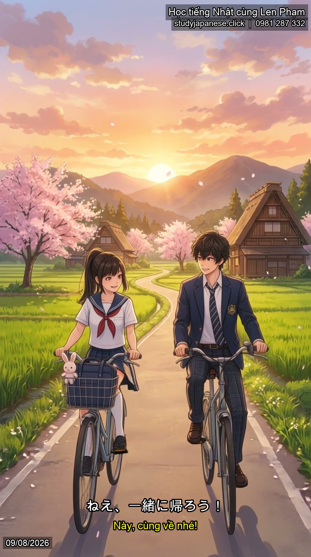 Video anime Cùng Đạp Xe Về Nhà